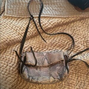 Aimee Kestenberg Snake Print Crossbody Bag